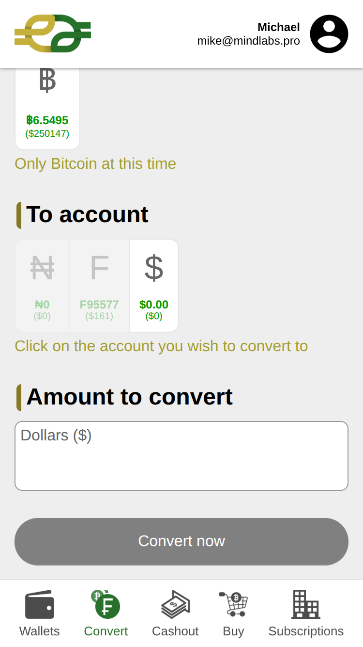 EALLIANCE Convert Screen